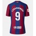 Barcelona Robert Lewandowski #9 Replika Hemma matchkläder 2023-24 Korta ärmar
